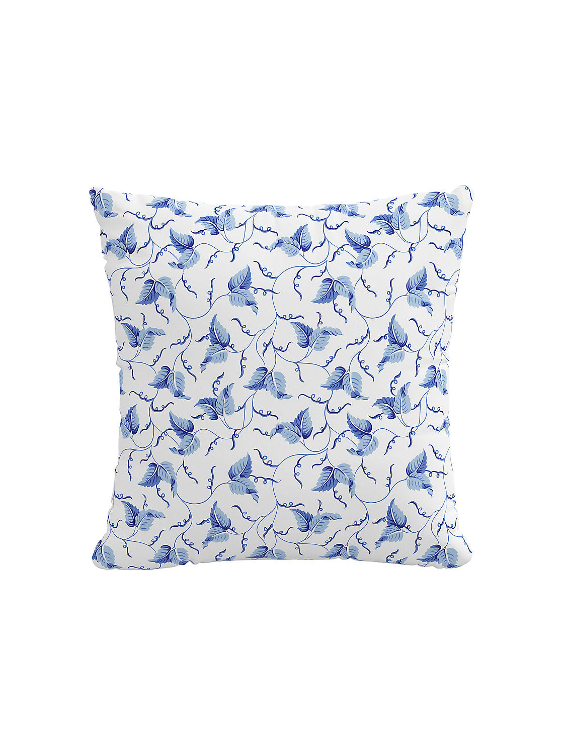 Scalamandre Ivy Scroll 20 X 20 - Bluebell Decorative Pillow
