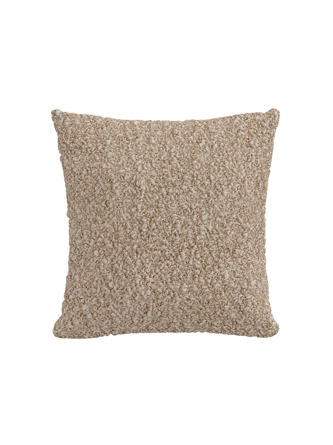 Scalamandre Plush Boucle 20 X 20 - Camel Decorative Pillow