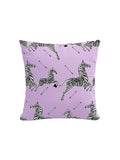 Scalamandre Zebras 20 X 20 - Lilac Decorative Pillow