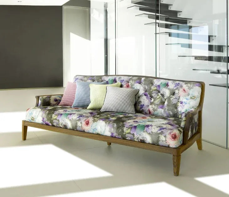 Scalamandre " Floren Spring Time MSRP USD 120/Y Cotton Wild Flower Print Monet Impressionist