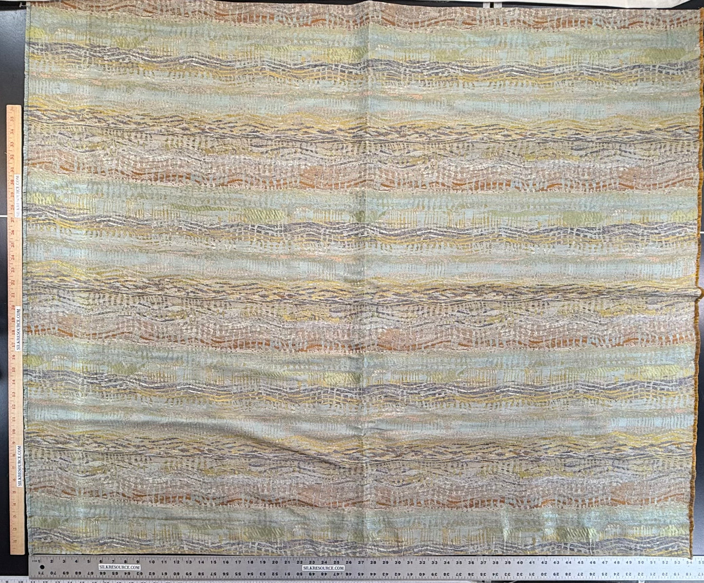 Scalamandre Old World Weavers CERES Opal Abstract Ombre Blue -1.2 yards - MSRP USD270/y