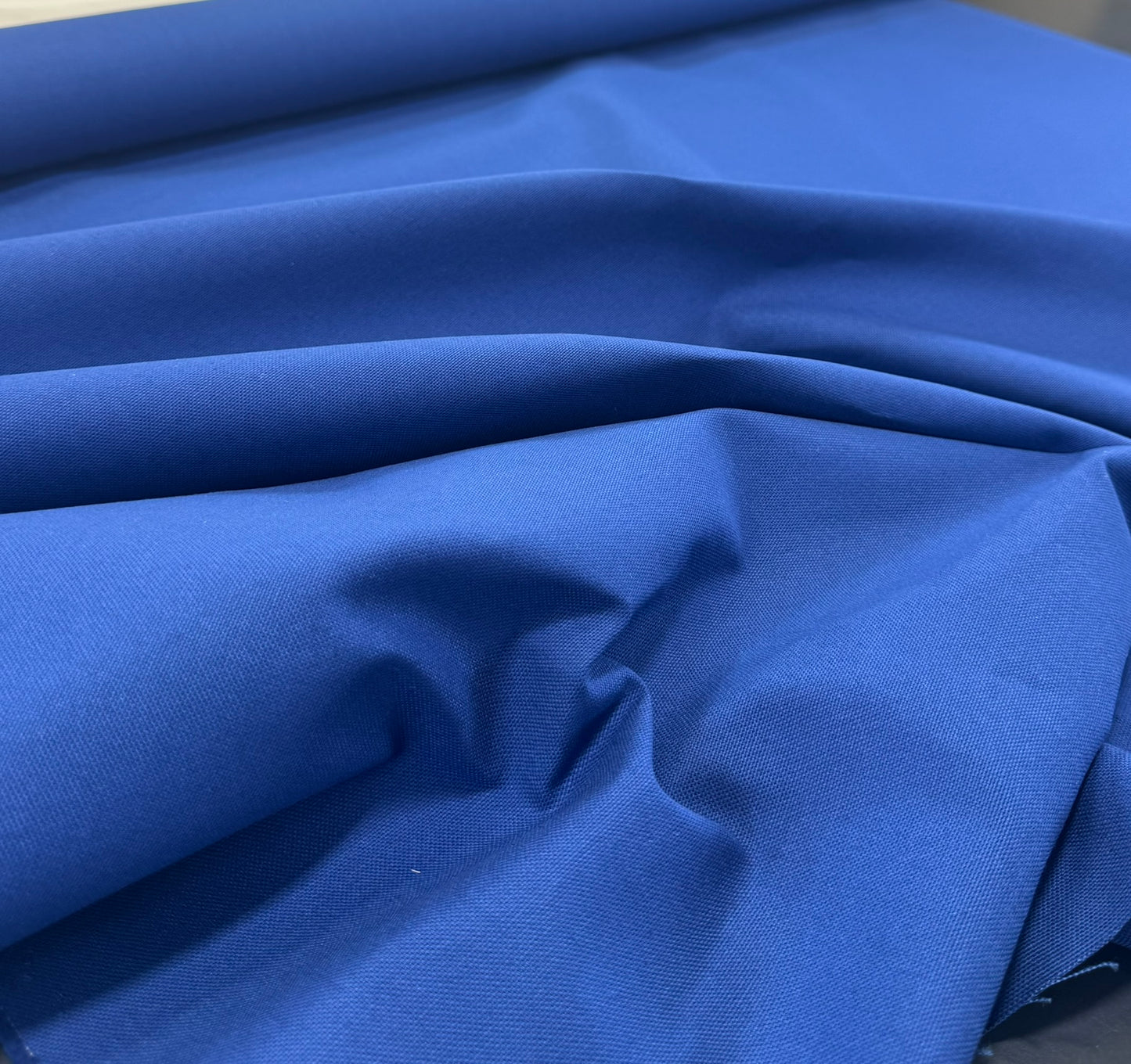 Scalamandre Panarea Navy Blu Blue Cotton Canvas Heavy Duty- By The Yard - MSRP USD 58