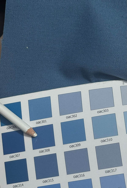Scalamandre Canvas Mariner Solid Cotton - Blue - By The Yard