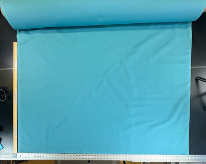 Scalamandre Canvas Ocean Solid Cotton - Bright Turquoise Blue Aqua -By The Yard
