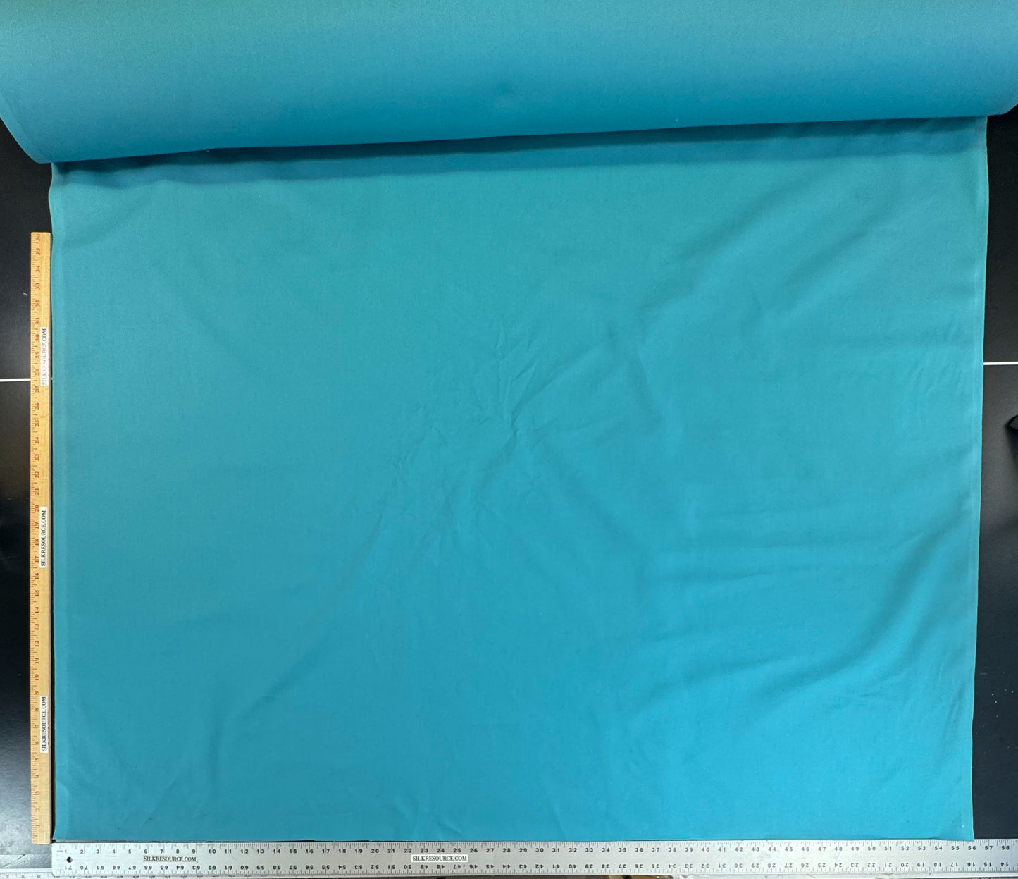 Scalamandre Canvas Ocean Solid Cotton - Bright Turquoise Blue Aqua -By The Yard