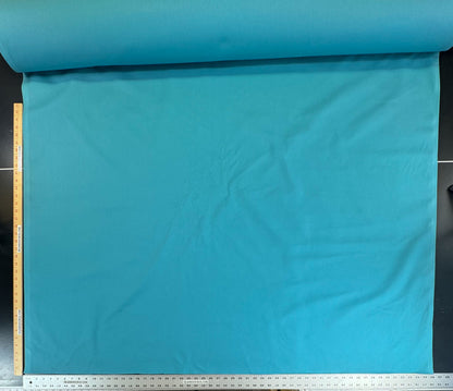 Scalamandre Canvas Ocean Solid Cotton - Bright Turquoise Blue Aqua -By The Yard