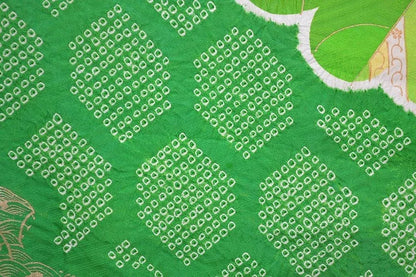 High Quality Vintage Silk Wedding Furisode:Chrysanthemum/Tree Peony@G36a