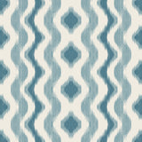 Special Order Kravet Gaston Y Daniela Cala Ferrera Azul Blue Linen White Ikat Southwestern Stripe MSRP USD284/y