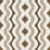 Special Order Kravet Gaston Y Daniela Cala Ferrera Topo Brown White Linen Ikat Southwestern Stripe MSRP USD284/y