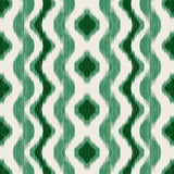 Special Order Kravet Gaston Y Daniela Cala Ferrera Verde Green Linen White Ikat Southwestern Stripe MSRP USD284/y