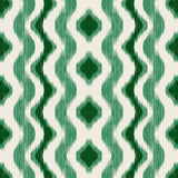 Special Order Kravet Gaston Y Daniela Cala Ferrera Verde Green Linen White Ikat Southwestern Stripe MSRP USD284/y