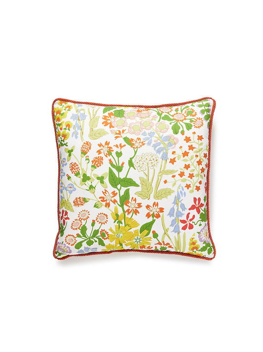 Grey Watkins Nymph Floral 18 X 18 - Springtime Decorative Pillow