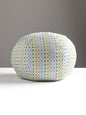 Grey Watkins Odette Weave 12 DIA - Parakeet Decorative Pillow