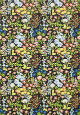 Grey Watkins Nymph Floral Black Multi Wallcovering