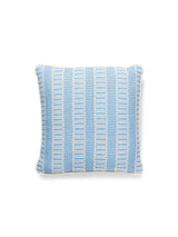 Grey Watkins Lark Stripe 18 X 18 - Bluebell Decorative Pillow