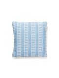 Grey Watkins Lark Stripe 18 X 18 - Bluebell Decorative Pillow