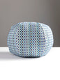 Grey Watkins Odette Weave 12 DIA - Seaside Decorative Pillow