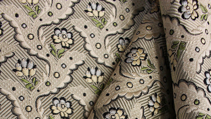 Special Order Scalamandre Tassinari &amp; Chatel Royal Danceny Ivoire Ivory  Floral Historic Silk MSRP USD2,736/y