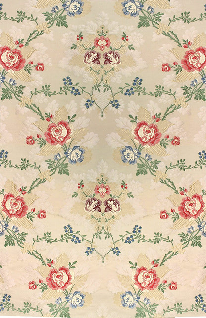 Special Order Scalamandre Tassinari &amp; Chatel St Cloud Creme Cream Floral Historic Silk MSRP USD3232/y
