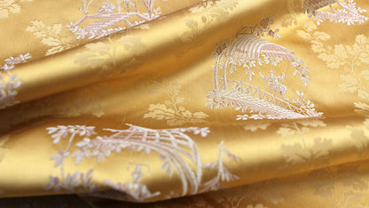 Scalamandre Tassinari & Chatel Pillement Or Chinoiserie - Gold Yellow