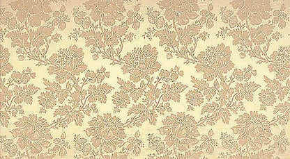 Scalamandre Delacroix Creme Viscose Damask Historic MSRP USD 596/y