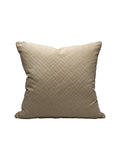 Scalamandre Vallauris Velvet 22 X 22 - Mineral Decorative Pillow