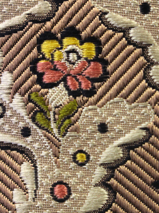 Special Order Scalamandre Tassinari &amp; Chatel Royal Danceny Bois de Rose Brown Floral Historic Silk MSRP USD2960/y