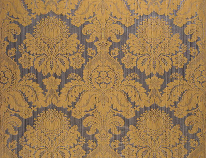 Special Order Scalamandre Lelievre Paris Athenais Etain Gray Silk Wool Damask MSRP USD1082/y