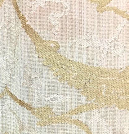 Special Order Scalamandre Lelievre Paris Brocatelle Florentine Creme Cream White Damask Historic Pomegranate MSRP USD 1224/y