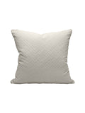Scalamandre Vallauris Velvet 22 X 22 - Orgeat Decorative Pillow