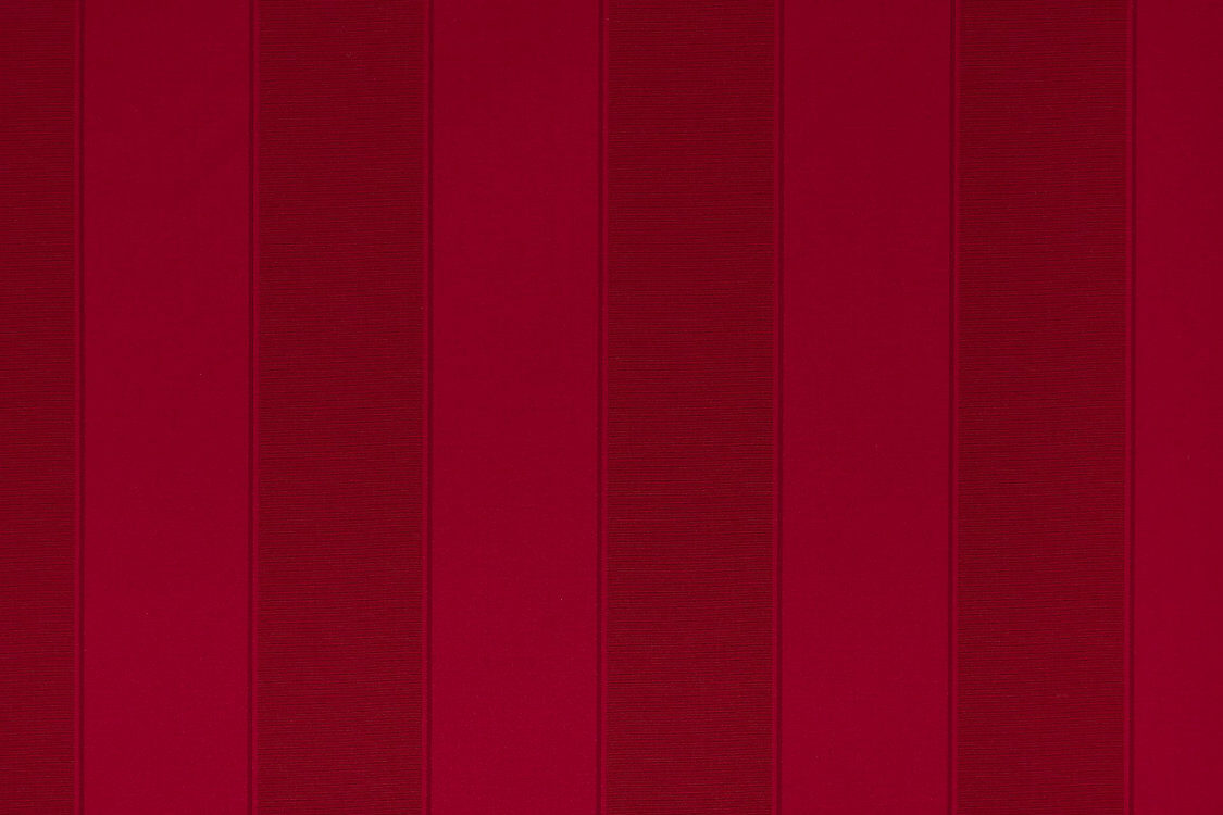 Scalamandre Tassinari &amp; Chatel Fontenay Rubis Red Stripe Cotton Silk - Special Order