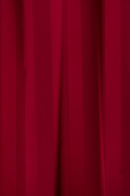 Scalamandre Tassinari &amp; Chatel Fontenay Rubis Red Stripe Cotton Silk - Special Order