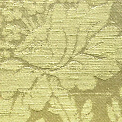 Scalamandre Delacroix Tilleul Yellow Green Viscose Damask Historic MSRP USD 596/y