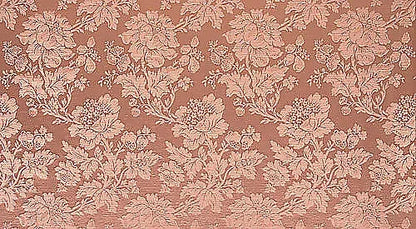 Scalamandre Delacroix Rose Viscose Damask Historic MSRP USD 596/y