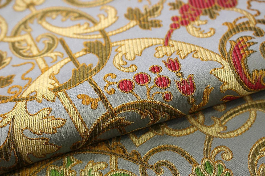 Tassinari and Chatel Scalamandre Cernuschi Ivoire Silk Brocade MSRP USD 2128/Y
