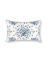 Hinson Firefly Embroidered 14 X 22 - Blue Decorative Pillow