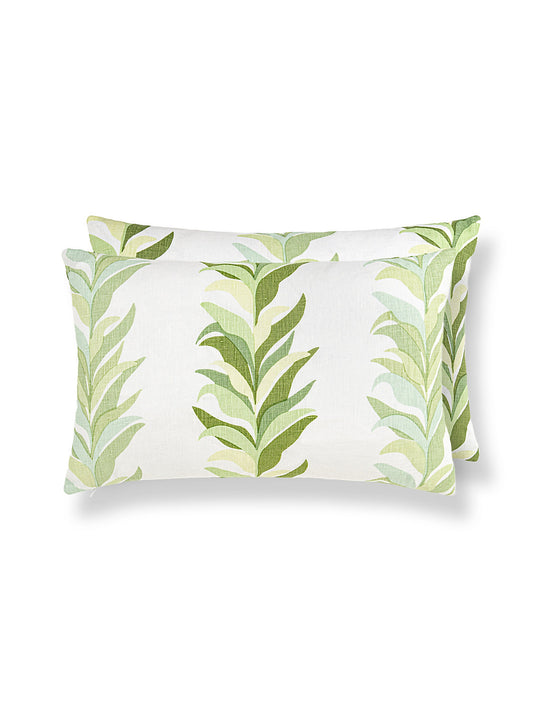 Scalamandre Chira Island 14 X 22 - Leaf Decorative Pillow