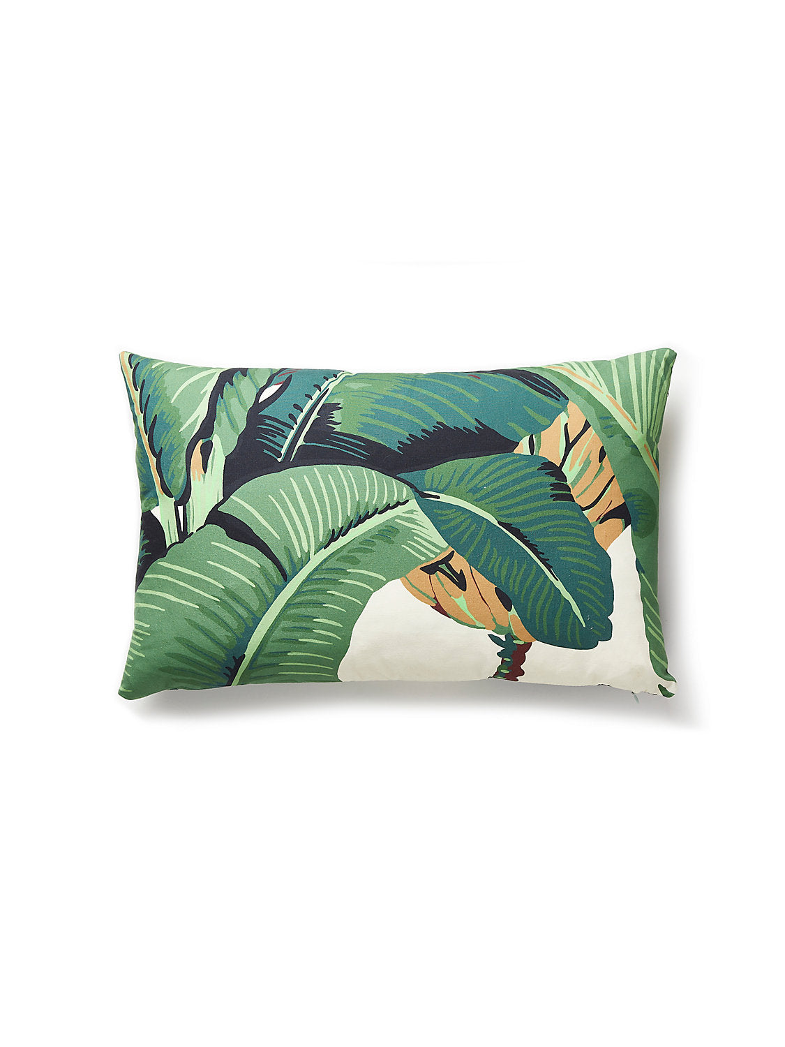 Scalamandre Hinson Palm 14 X 22 - Green Decorative Pillow