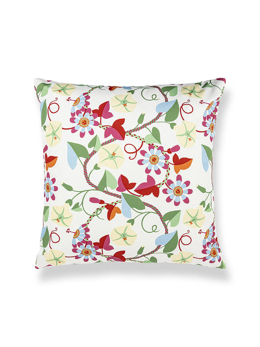 Scalamandre Morning Glory 22 X 22 - Primary Decorative Pillow