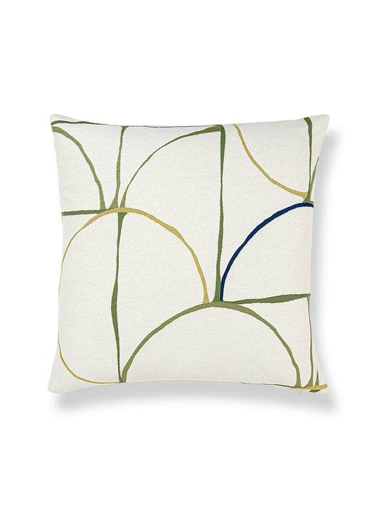 Scalamandre Aerial 22 X 22 - Meadow Decorative Pillow
