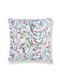 Scalamandre Fountain Embroidery 22 X 22 - Printemps Decorative Pillow
