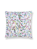 Scalamandre Fountain Embroidery 22 X 22 - Printemps Decorative Pillow