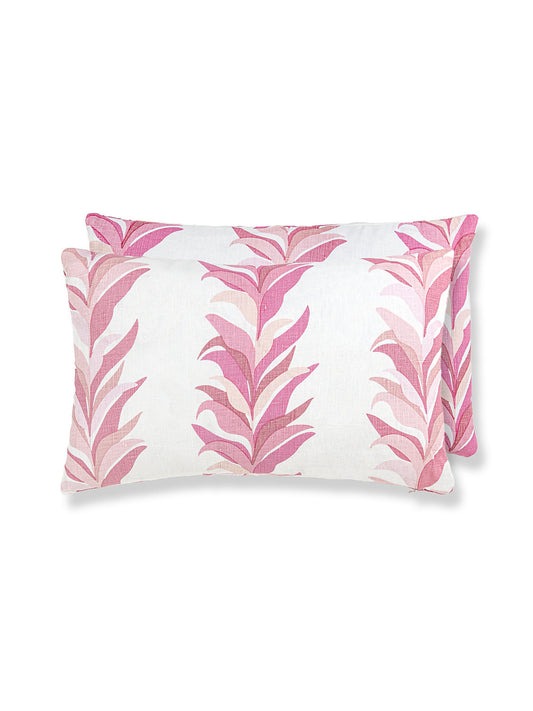 Scalamandre Chira Island 14 X 22 - Azalea Decorative Pillow