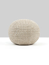 Scalamandre Heatherton 12 DIA - Nougat Decorative Pillow