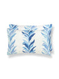 Scalamandre Chira Island 14 X 22 - Blue Marine Decorative Pillow