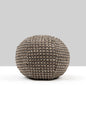 Scalamandre Heatherton 12 DIA - Walnut Decorative Pillow