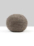 Scalamandre Heatherton 12 DIA - Walnut Decorative Pillow
