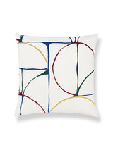Scalamandre Aerial 22 X 22 - Primaries Decorative Pillow