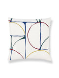 Scalamandre Aerial 22 X 22 - Primaries Decorative Pillow