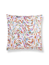 Scalamandre Fountain Embroidery 22 X 22 - Peach Decorative Pillow
